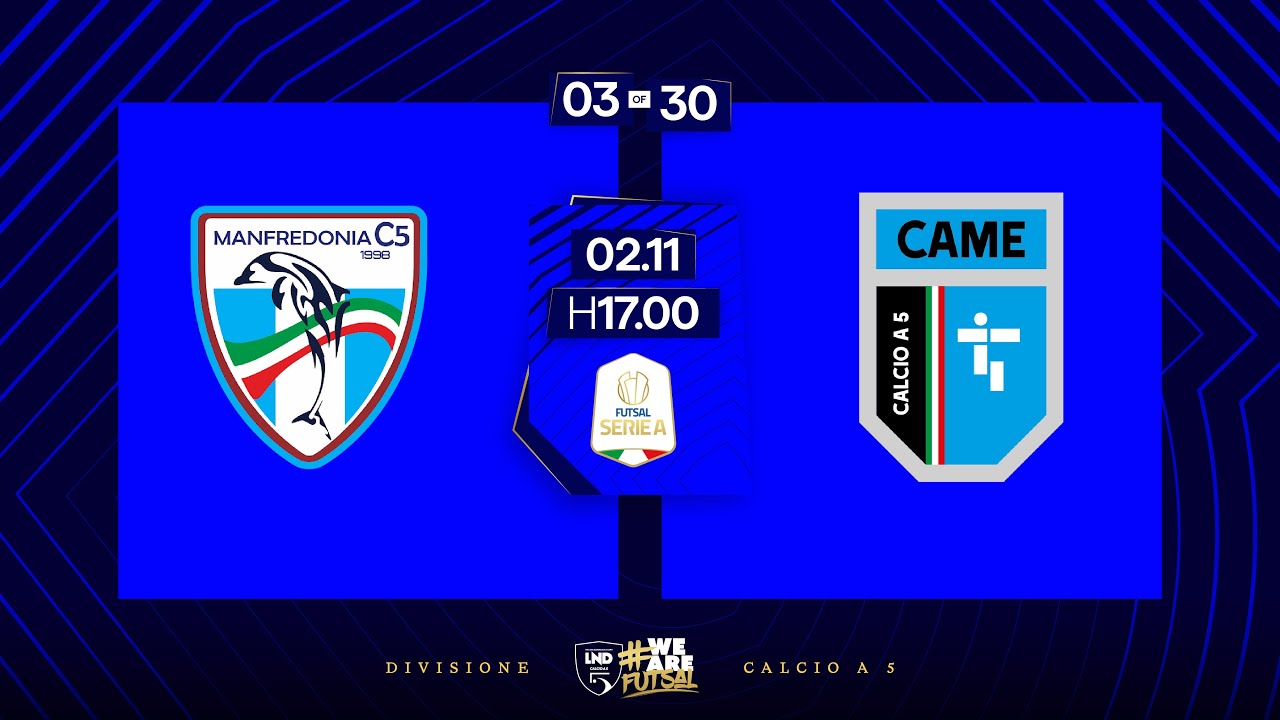 Vitulano Drugstore Manfredonia-Came Treviso 5-5 | 3ª giornata | Serie A 2024/2025
