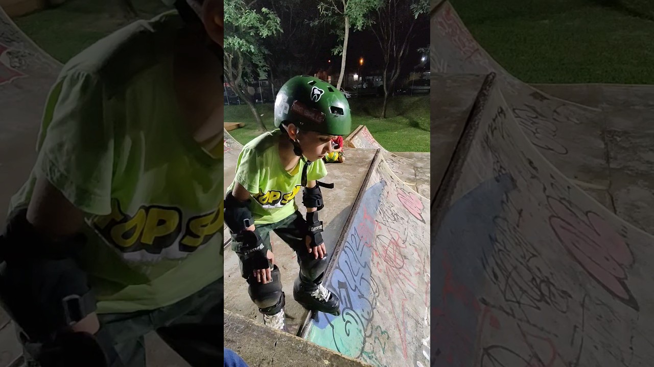 Patins Street | Como é andar de Patins em um mini ramp 