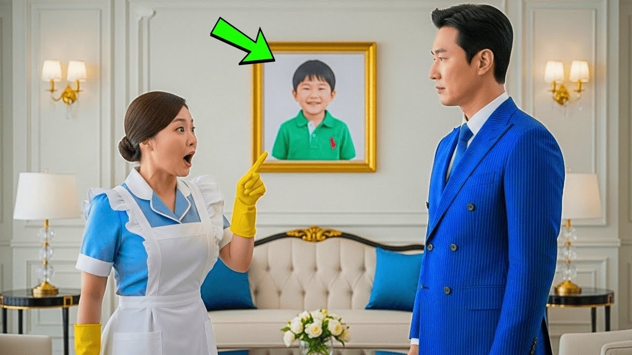 “사장님, 이 아이는 고아원에서 저와 함께 지냈어요 ” 청소부가 그림을 보자마자 말했다  재벌은 믿을 수 없었다