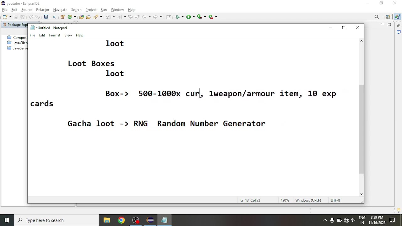 Loot Box mechanic explained | Java Game Programming