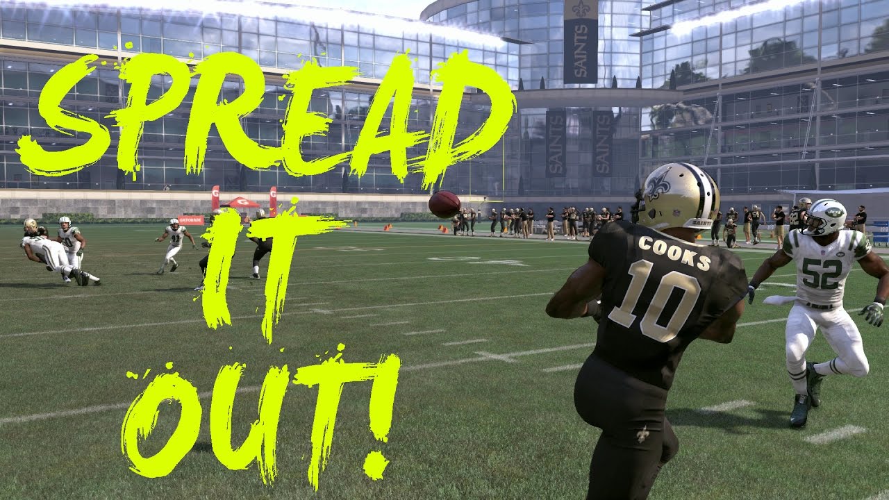 DANGEROUS SPREAD OFFENSE! (MONEY PLAY) - Madden 17