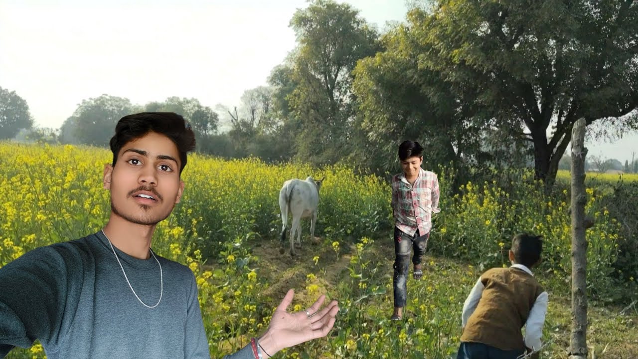 Aaj phir se khet me gaay aa gyi 😱