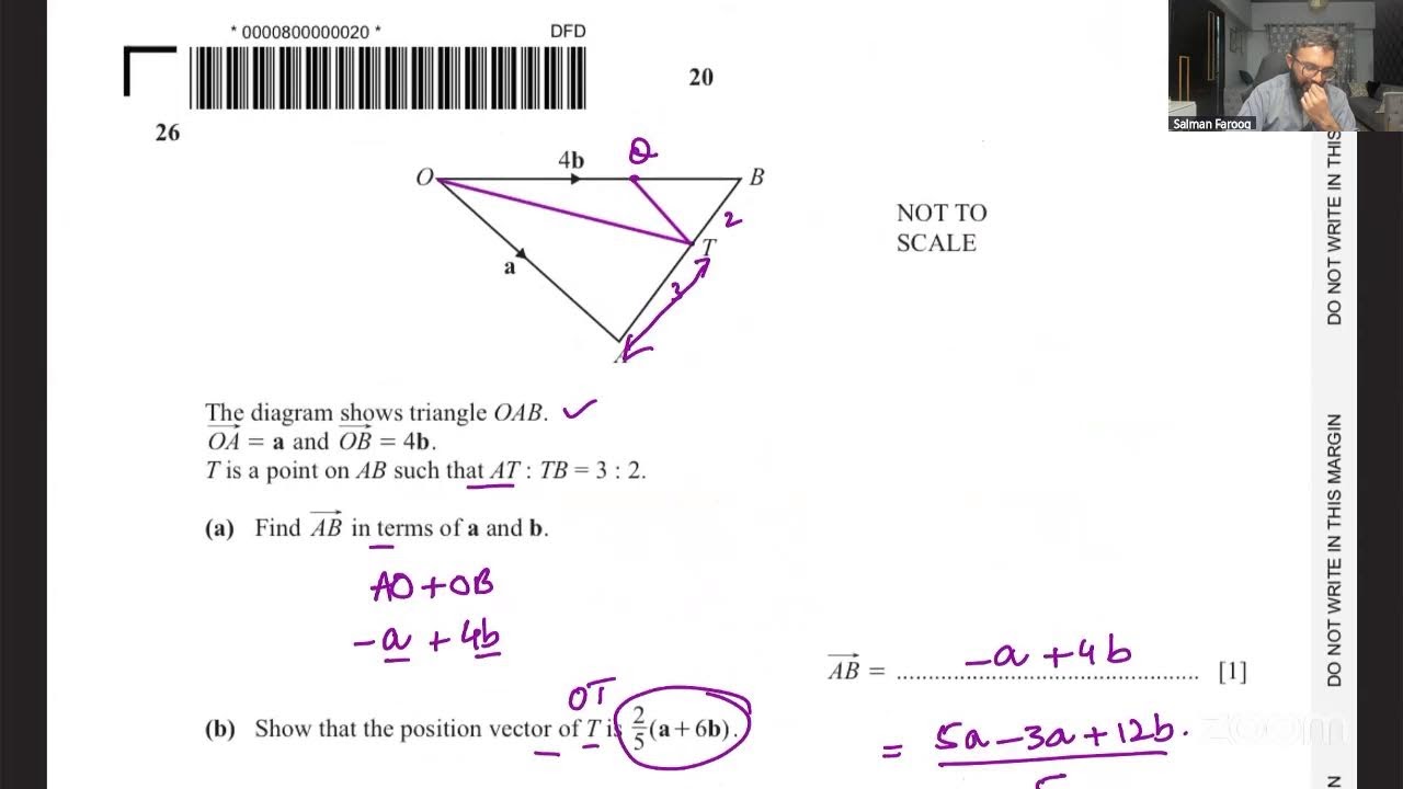 O Level Mathematics November 2025 Paper 1 Non Calculator with Examiner Report