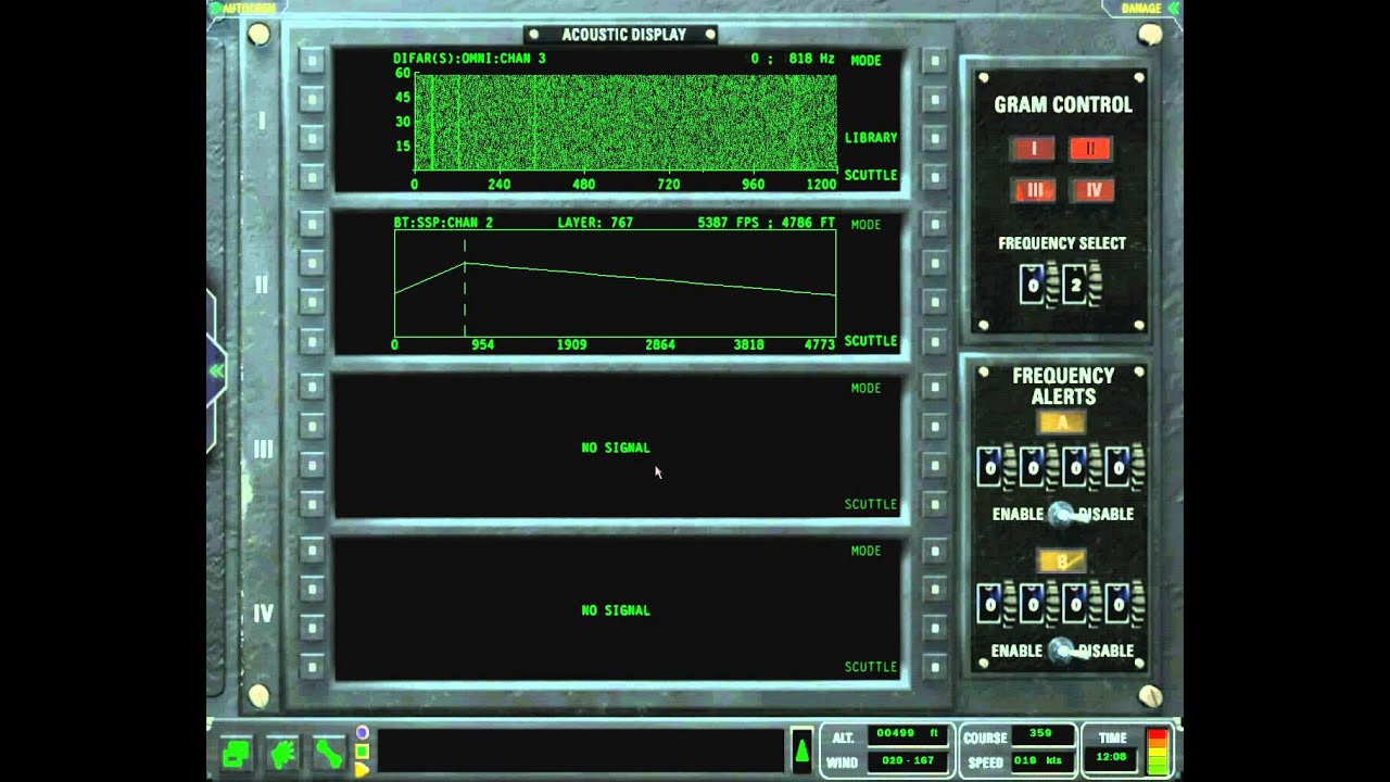 Dangerous Waters - Sound Speed Profile
