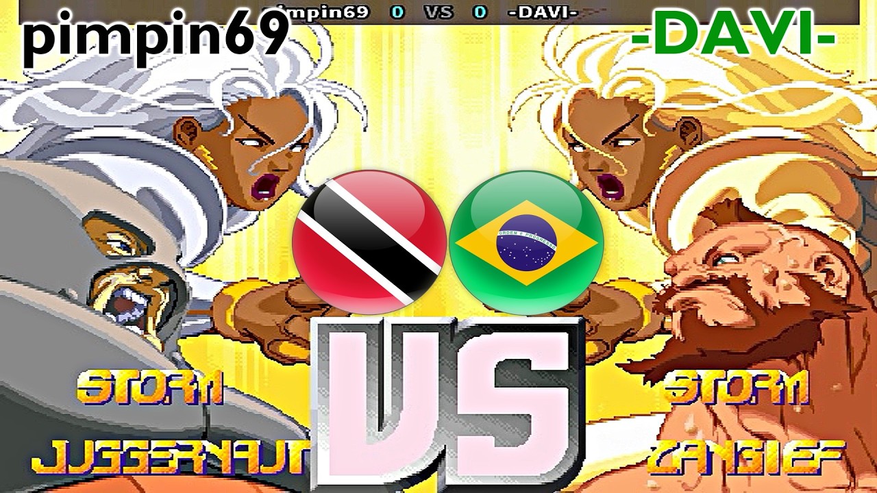 X-Men Vs. Street Fighter - pimpin69 vs -DAVI-