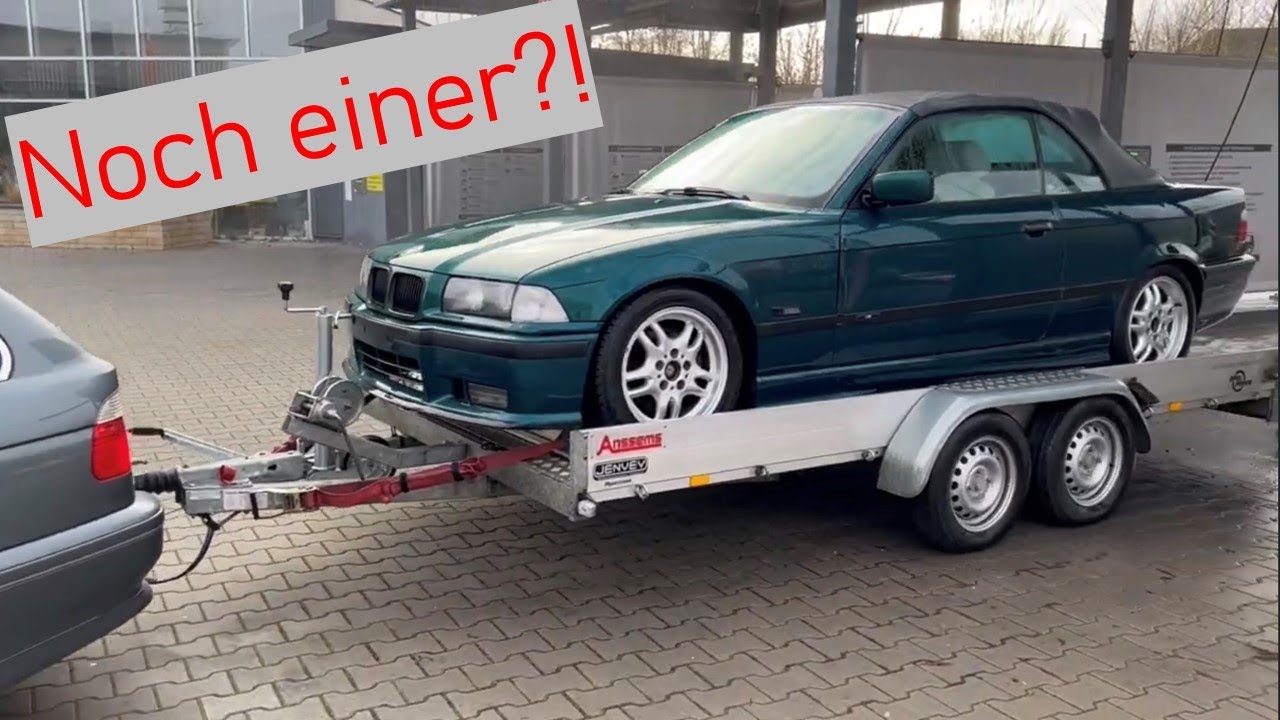Zuwachs im Fuhrpark ! BMW E36 328i Cabrio Bostongrün Metallic I MC MOTORS