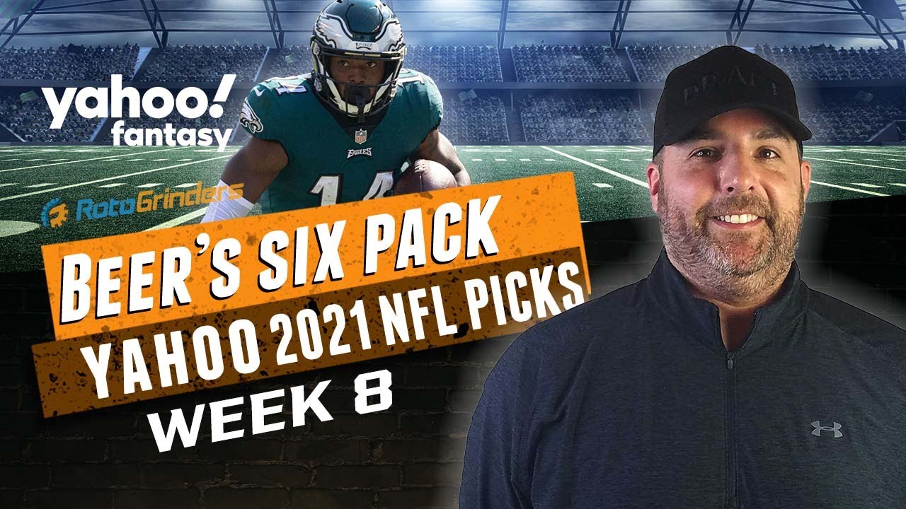 YAHOO NFL WEEK 8 DFS PICKS | THE DAILY FANTASY 6 PACK