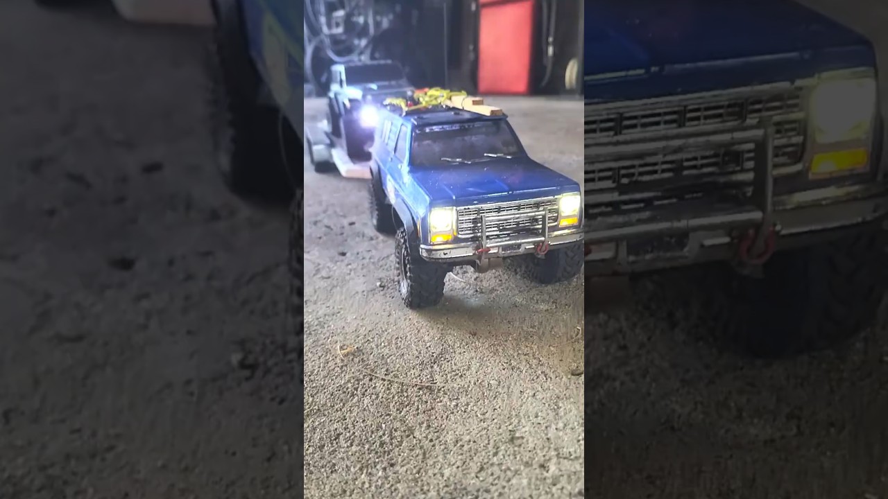 Deeper look into the custom Trx4m car hauler.