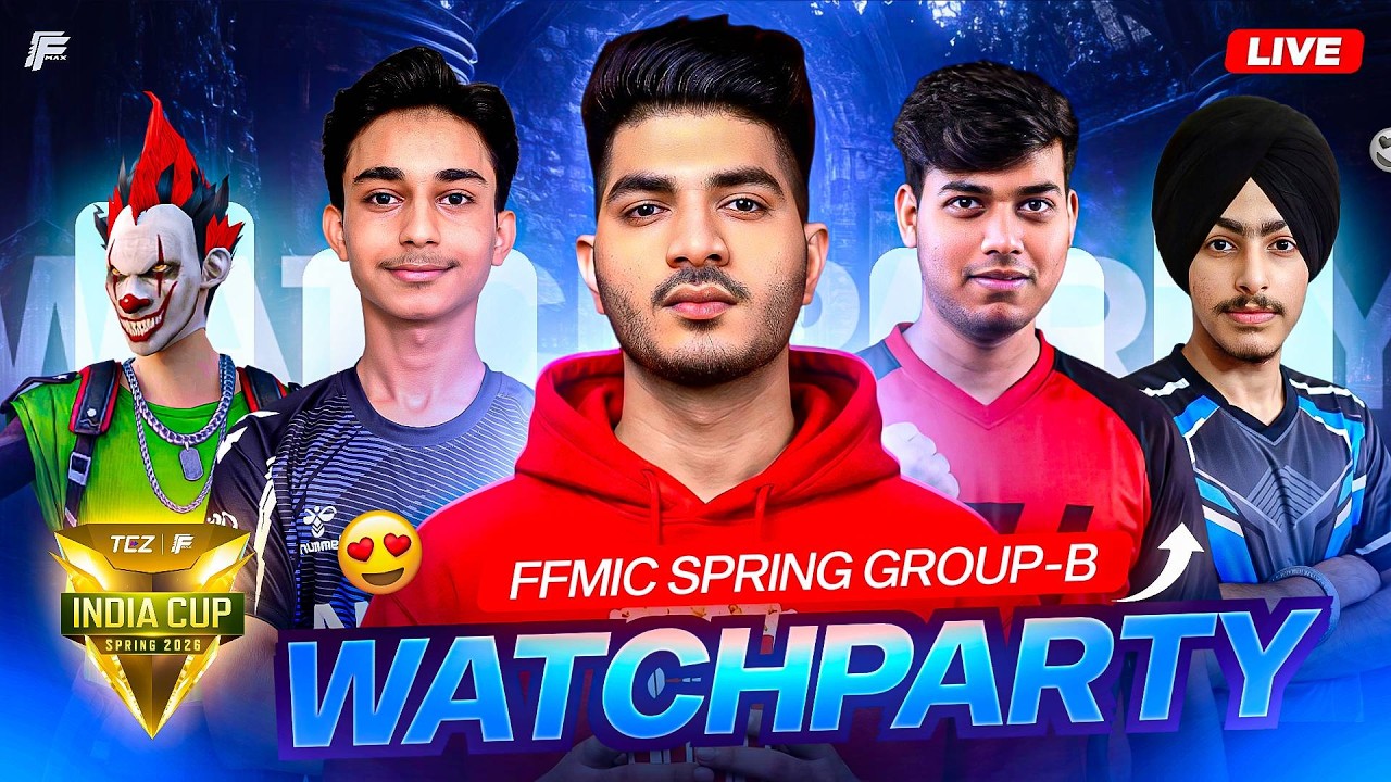 AJ KAUN KAREGA TOP 6 QUALIFY?  | WATCHPARTY WITH ICONIC FF     #ff #fftournament #freefire