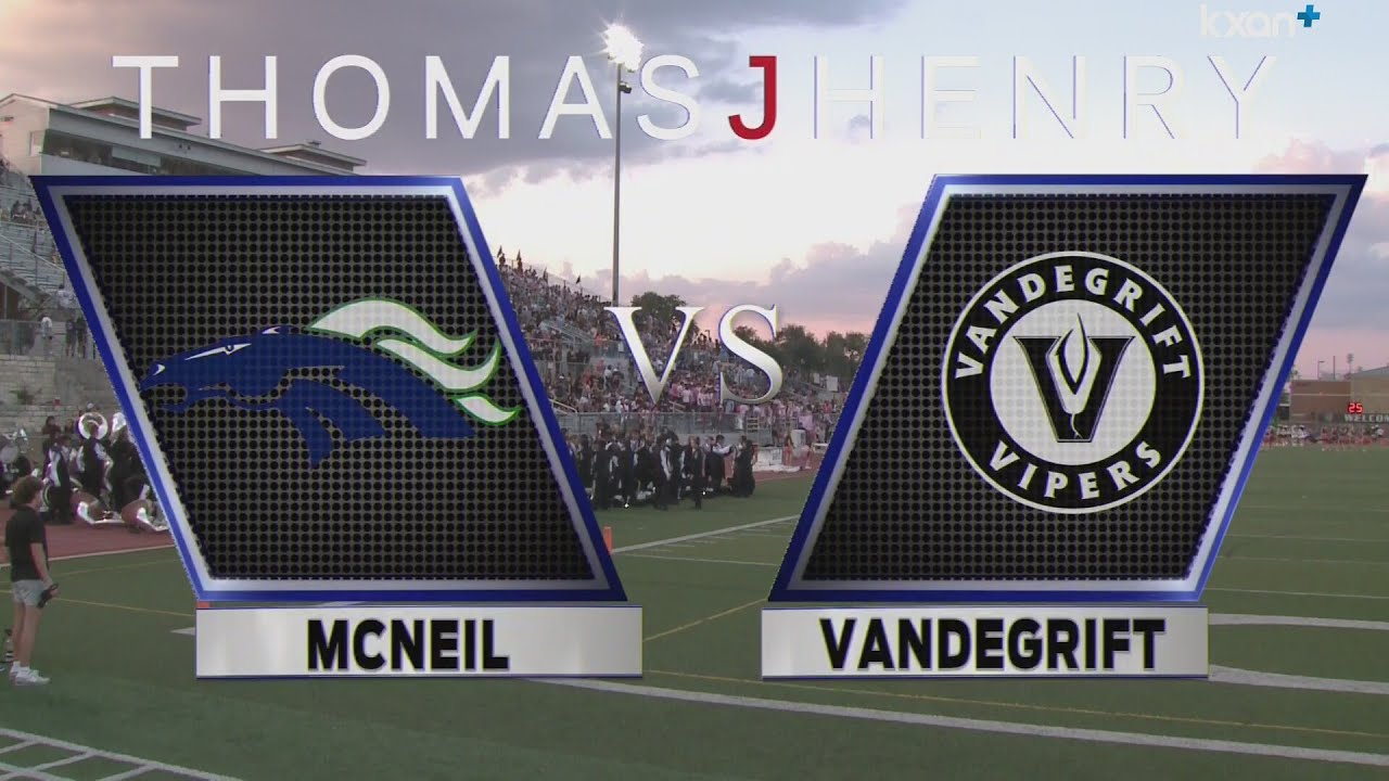 High School Football: McNeil vs. Vandegrift