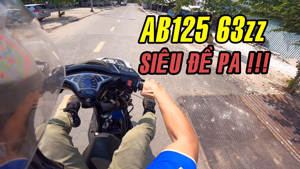 Cứ đèn xanh đề pa là Honda AB125 (AirBlade) 63zz lại lên đầu