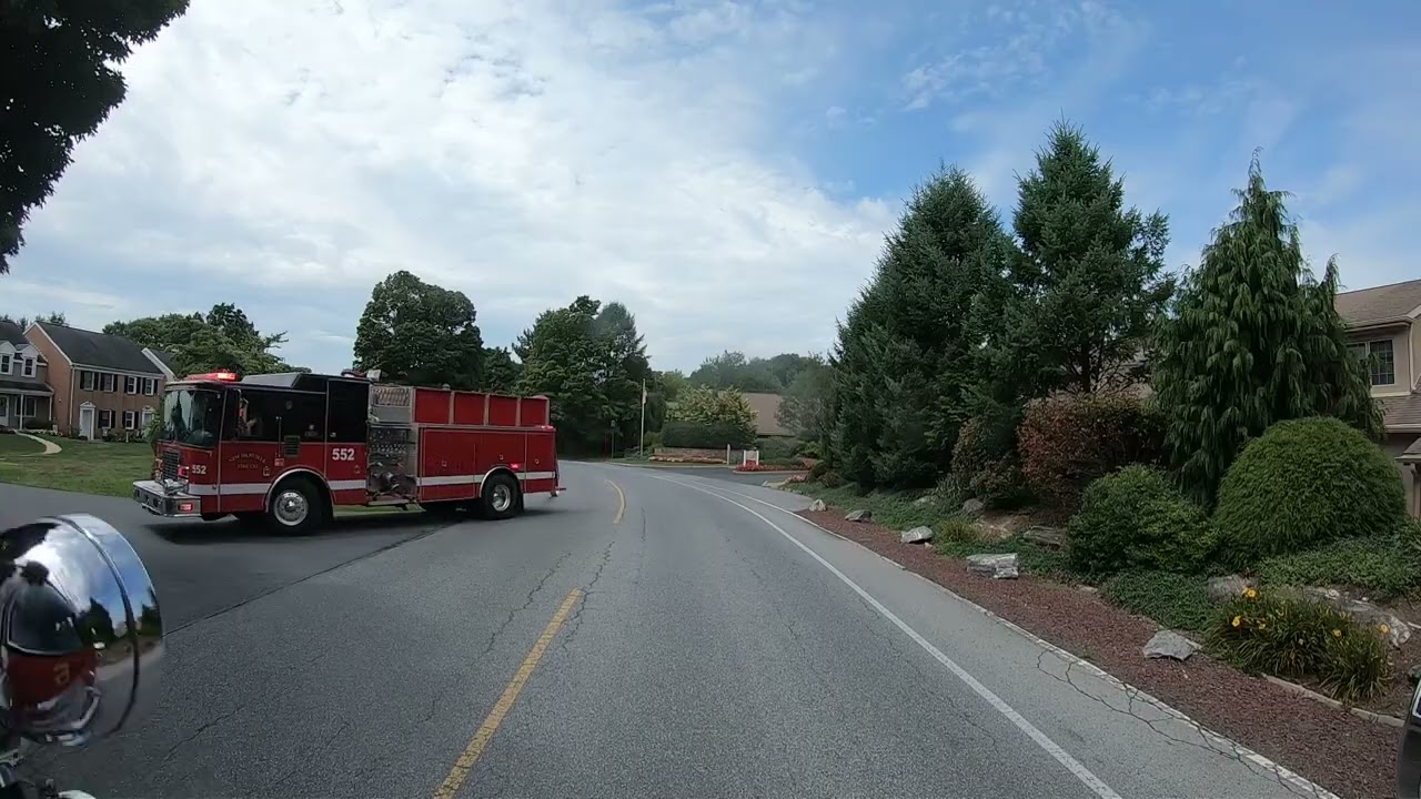 Engine 502 *Ride Along* First Due Reported Building Fire (Screaming Q and Horn!)