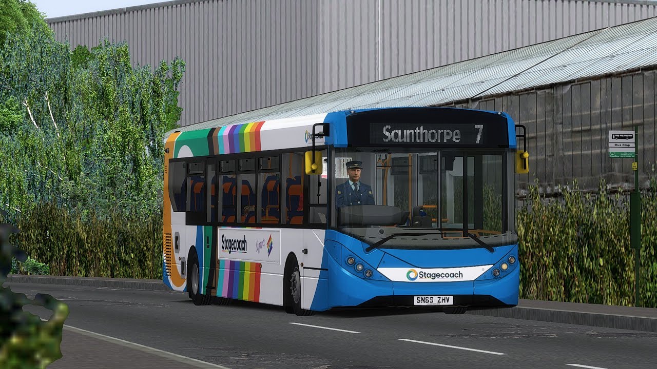 OMSI 2 - ADL Enviro 200MMC - Scunthorpe 2020 - Route 8 and 7