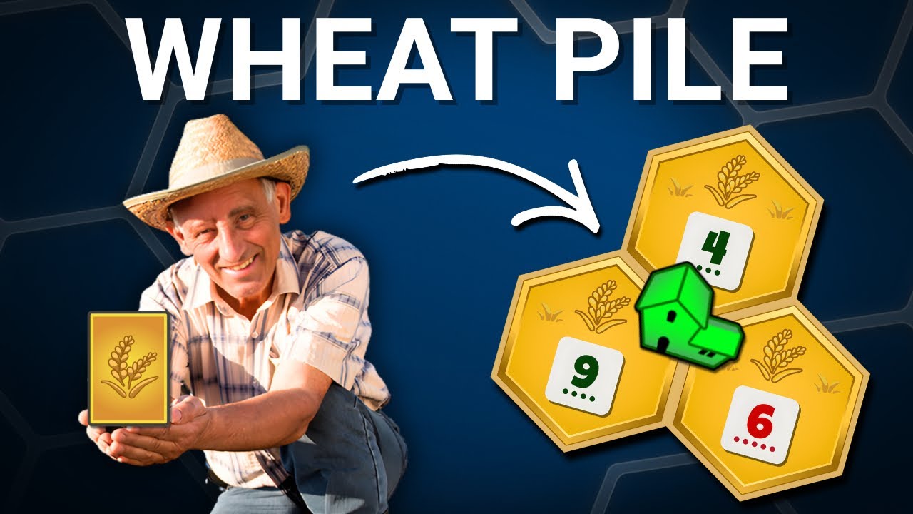 Кто играет в эту огромную кучу пшеницы? Профессиональный геймплей Catan.
