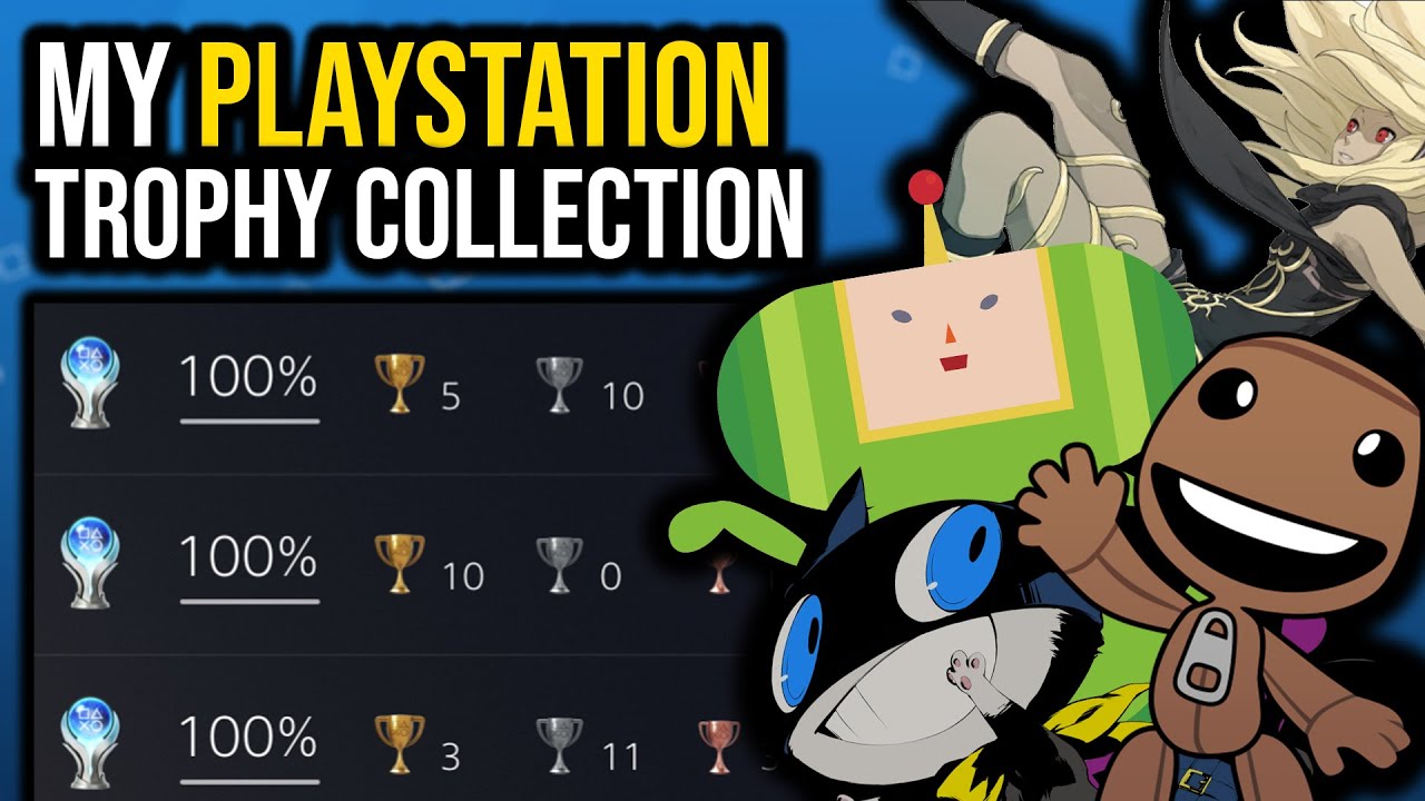 My PlayStation Platinum Trophy Collection (80+ Platinums) | PS3, PS4, PS5 & PS Vita