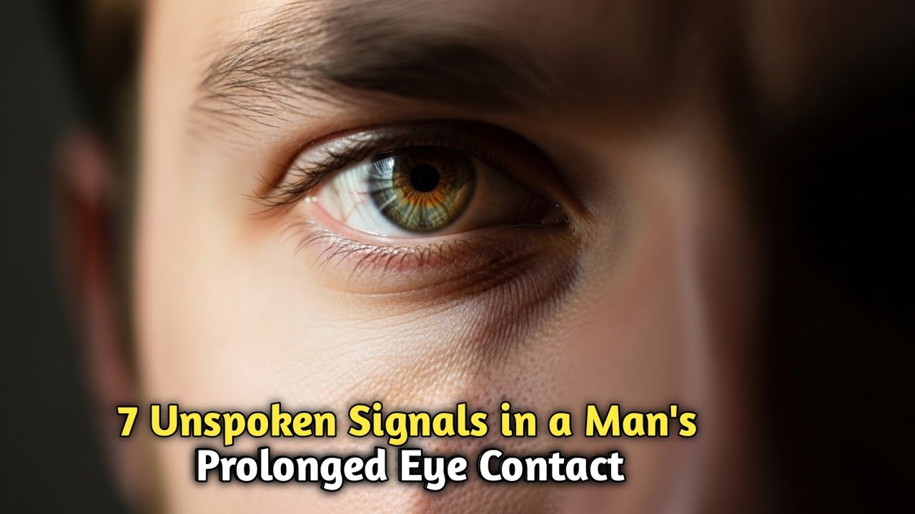 7 Unspoken Signals in a Man's Prolonged Eye Contact (The Truth Women Notice)