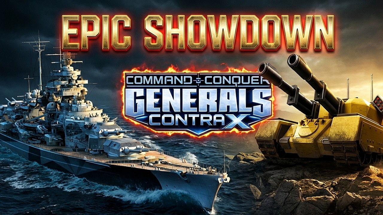 Generals Zero Hour | Contra X | Морское превосходство под неустанным давлением ИИ