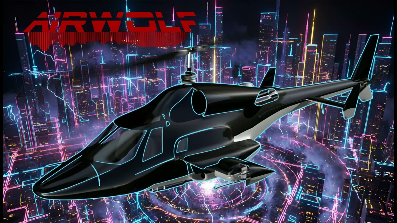 Reborn Synth - Airwolf - Main Theme (Synthwave-Remix) HQ