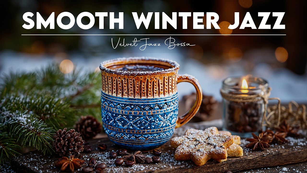 Smooth Winter Jazz Coffee Vibes ❄️☕ Cozy Bossa Nova Flow for Snowy Mornings & Gentle Work