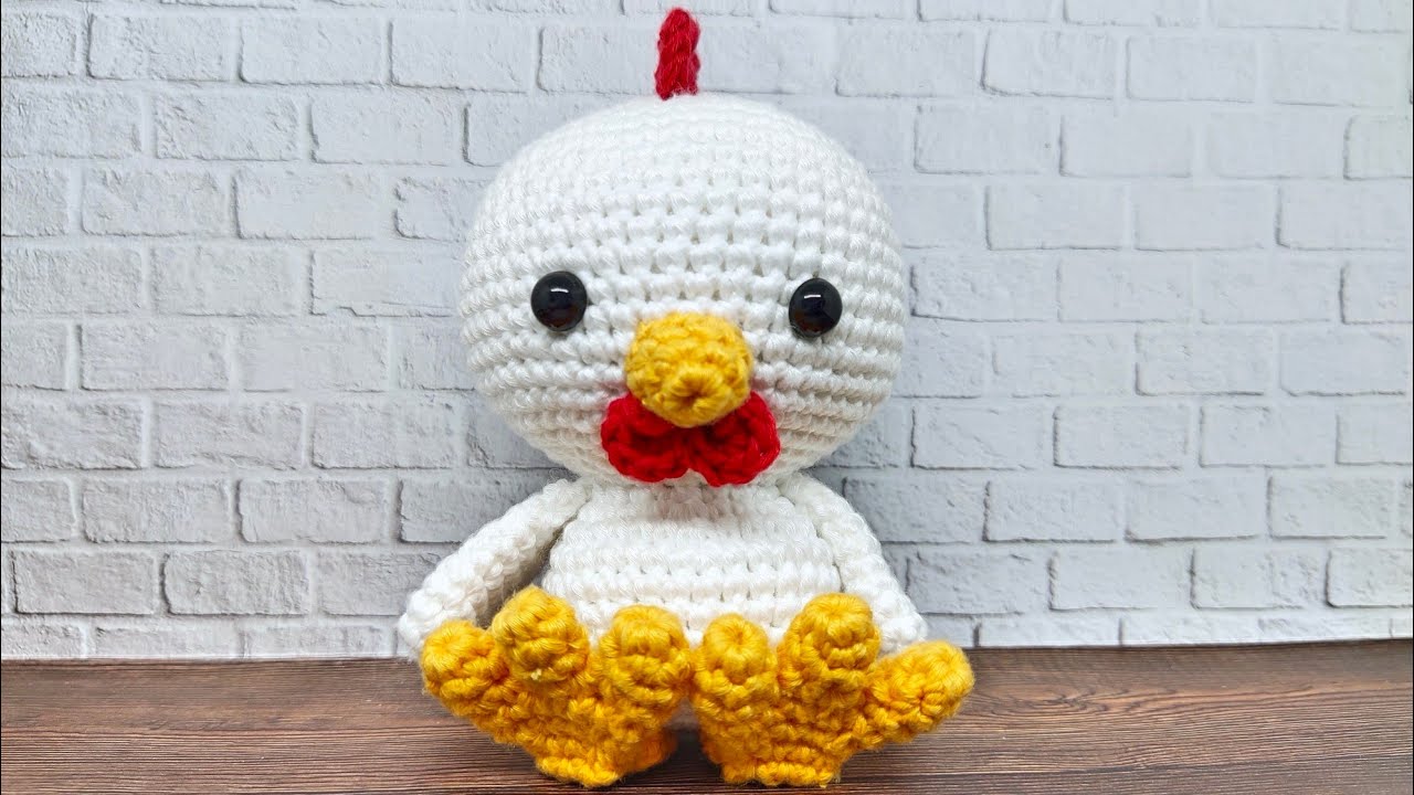 CHICKEN | HOW TO CROCHET | AMIGURUMI TUTORIAL