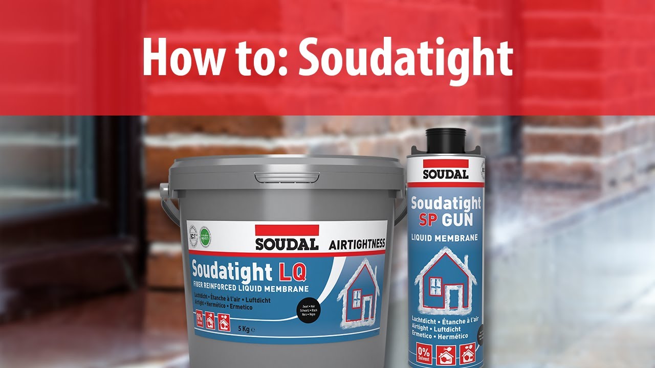 Soudatight: Liquid membrane for airtightness