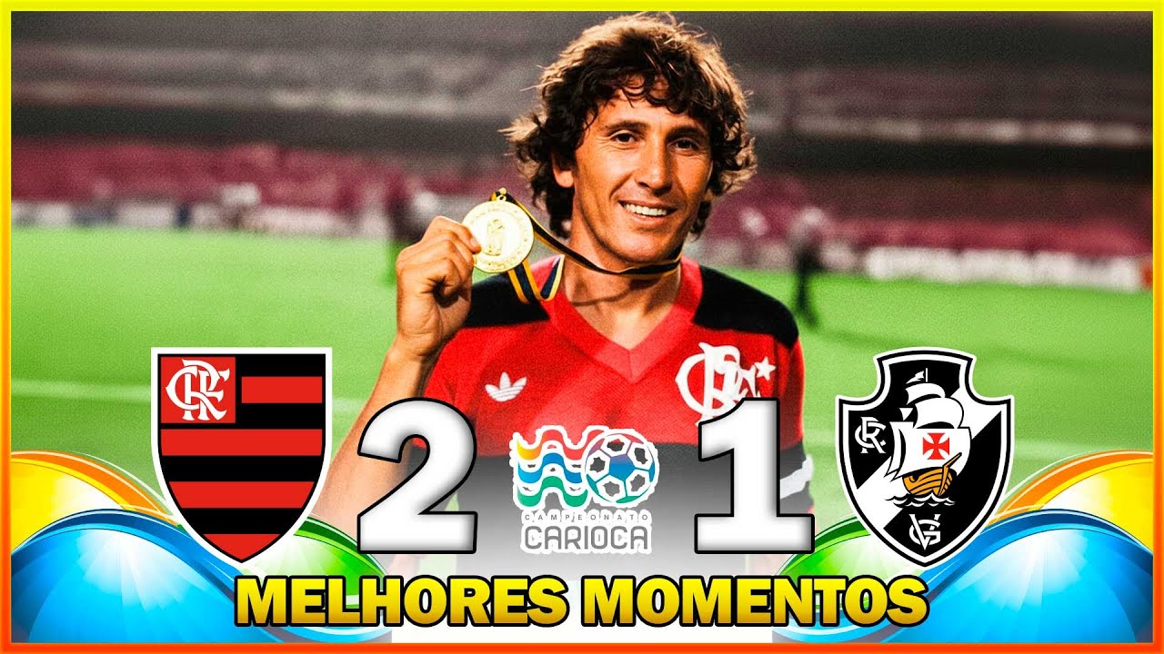 FLAMENGO 2 x 1 VASCO ● MELHORES MOMENTOS ● CAMPEONATO CARIOCA 1981 ● FINAL ● JOGO 03
