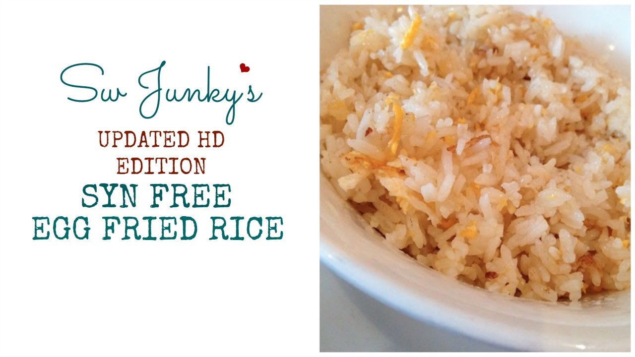 Slimming World (Syn Free) Egg Fried Rice
