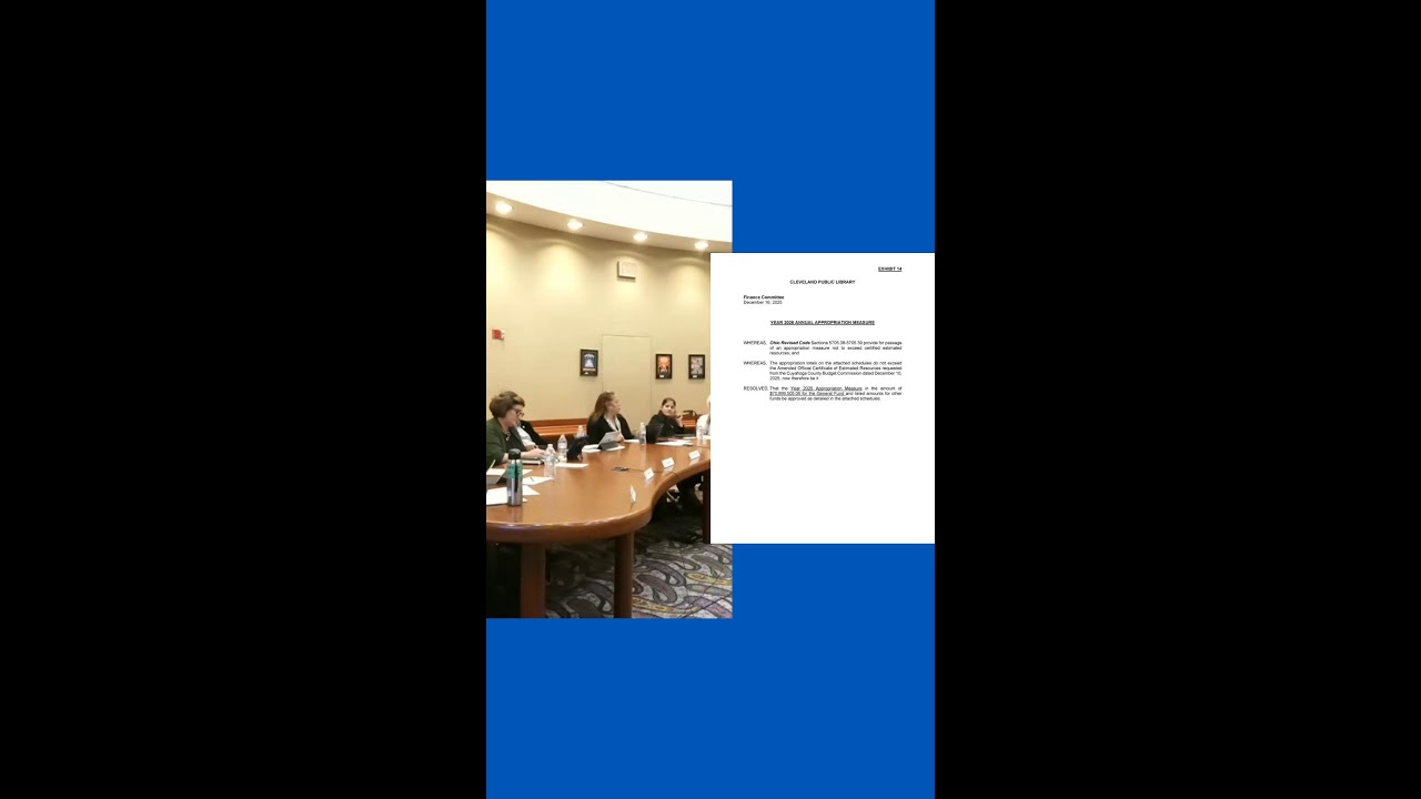 CPL Board of Trustees Finance Meeting 📱