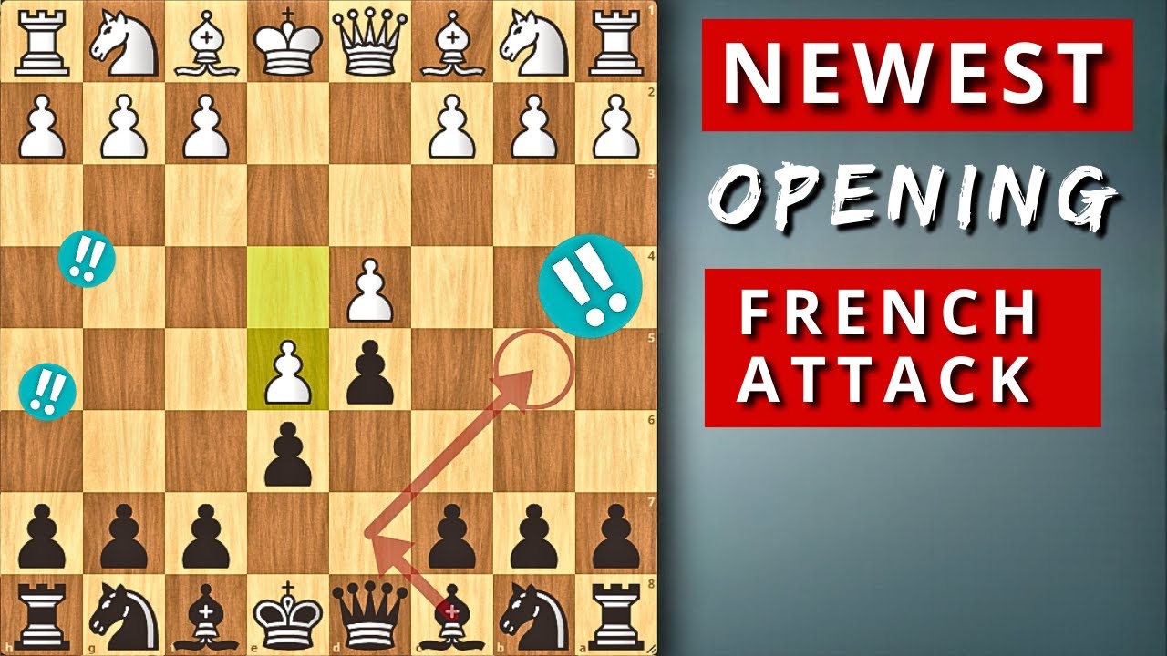 ⭕ Always Shock Everyone With This NEW French Attack! [RIP e4 Opening]