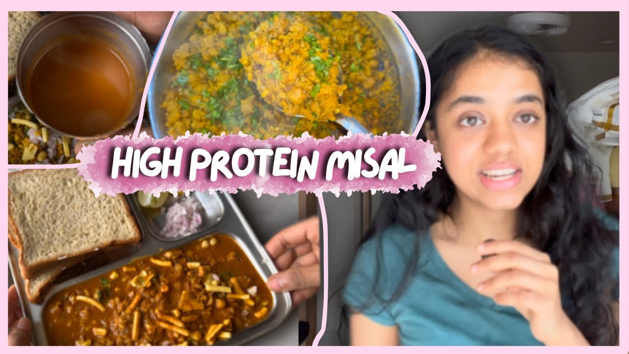 HIGH PROTEIN misal RECIPE