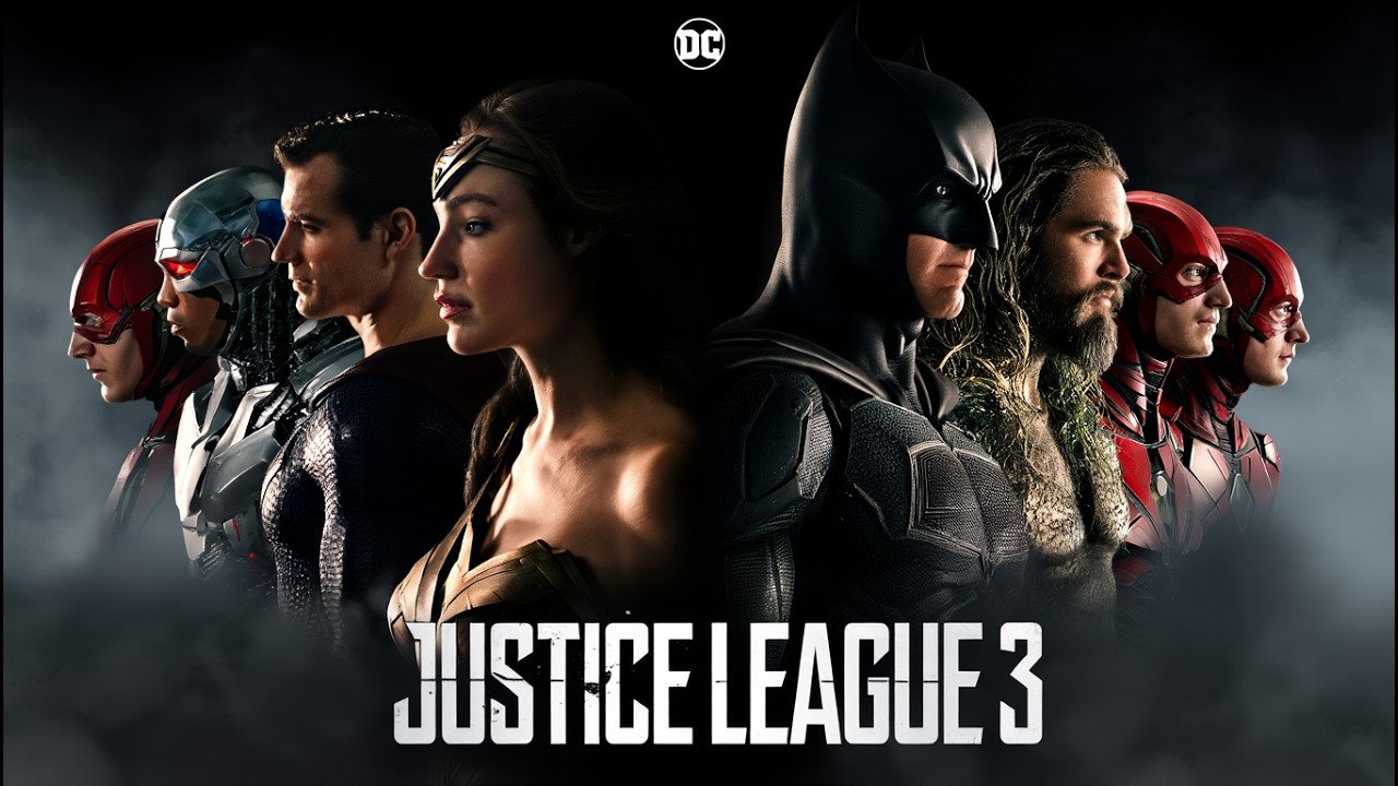 Justice League 3: The Rise of New Heroes (DC) Henry Cavill, Gal Gadot (HD)