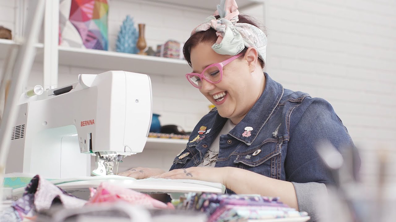 Quilter and fabric designer Tula Pink talks about her BERNINA