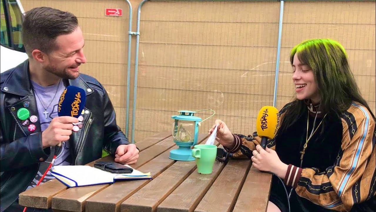 Билли Айлиш о том, каково быть Билли Айриш | Today FM (2019)