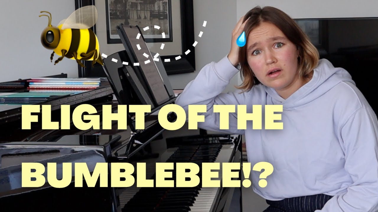 🐝 LEARNING FLIGHT OF THE BUMBLEBEE IN UNDER AN HOUR!? | PRACTICE VLOGS WITH MARIYA