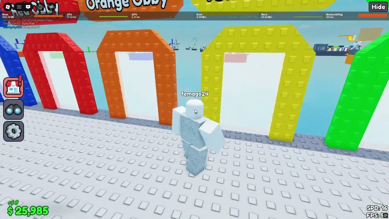 Colored Obby Clips NB (trash)