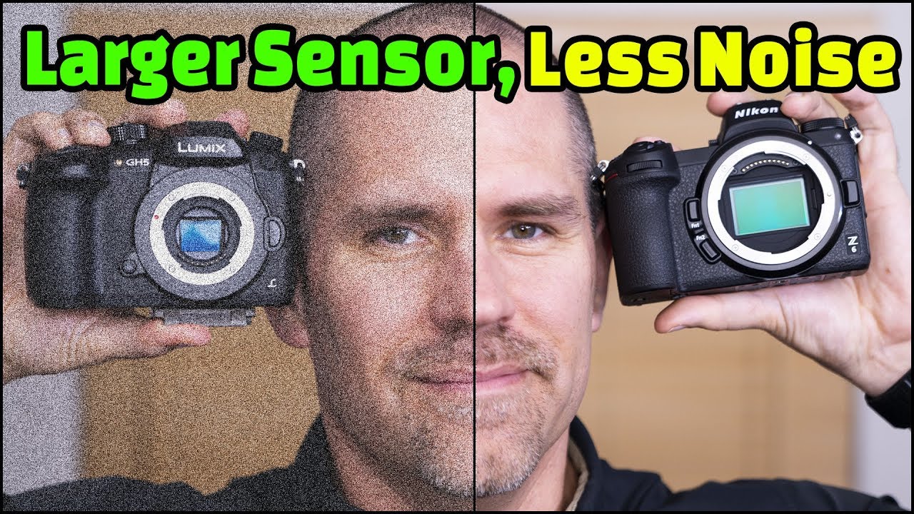 Why Larger Sensors = Less Noise | How Sensor Size is Related to Image Noise