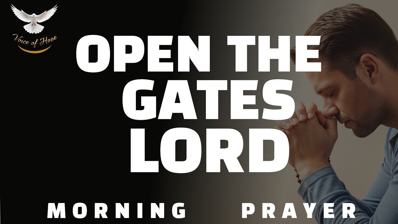 God, I’m Stuck… Open These Gates for Me | Powerful Prayer |  Psalm 24