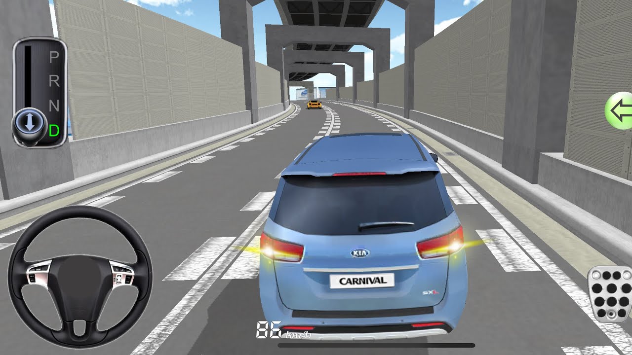 New Kia Carnival For Parking- 3d Driving Class android game play video|| Car Game #cargame #gameplay