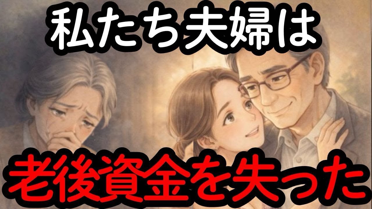 信じていた夫が、知らない女に老後資金を渡していた話【シニア朗読】