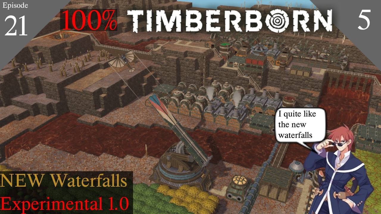 Waterfalls 2.0 has been conquered | 100% Timberborn | Episode 21 - Part 5 (finale) |Experimental 1.0