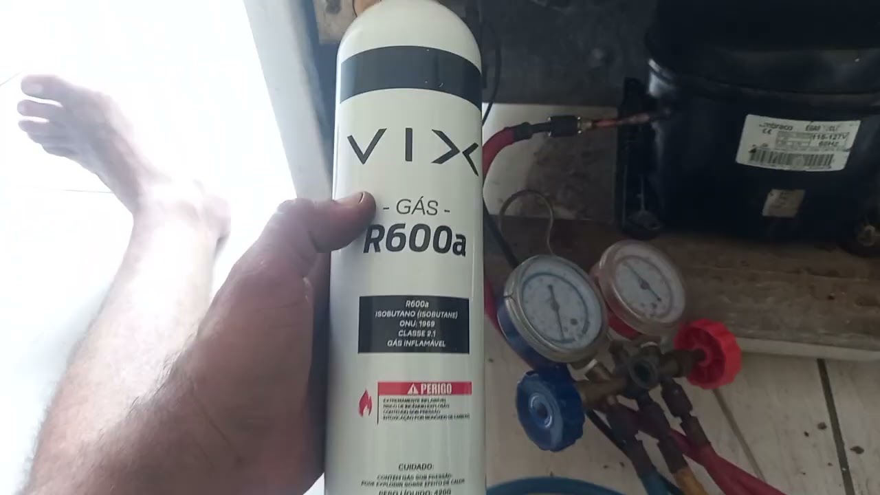 Freezer h300 desligando pelo protetor termico parte 02