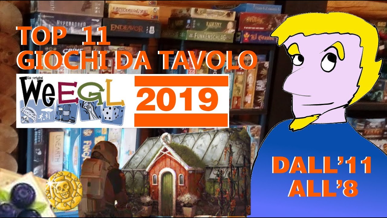 Top 11 Giochi da Tavolo provati al WEEGL 2019! [11&deg; - 8&deg;]