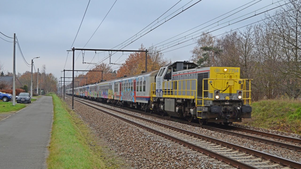Trains en Belgique - Décembre 2022 / Avril 2023
