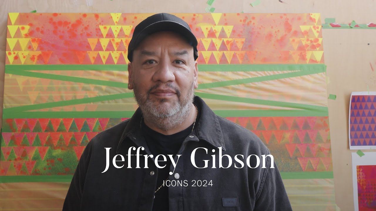 In Radiant Paintings and Beaded Extravaganzas, Jeffrey Gibson Remixes Native American Histories