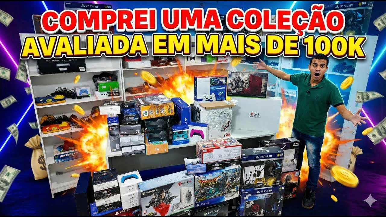 Comprei uma coleção avaliada em mais de 100k