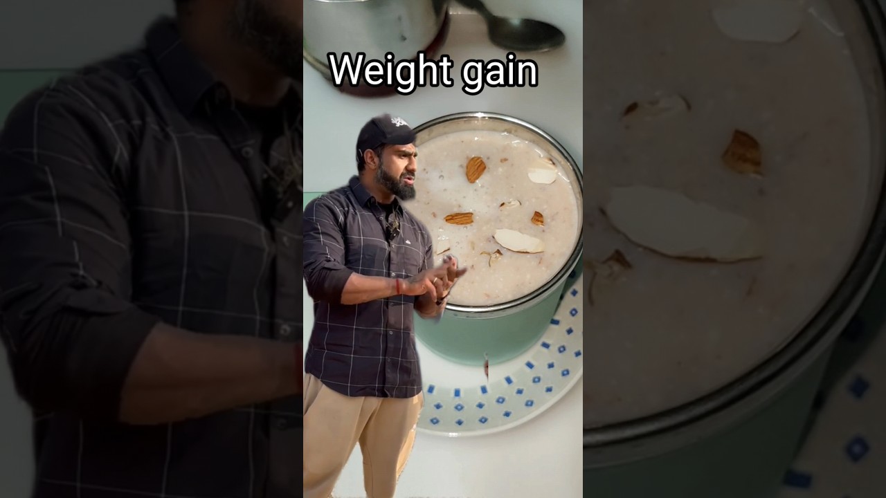Make Weight Gain Drink At Home By Famous Coach Nitesh Soni #shorts #weightgain