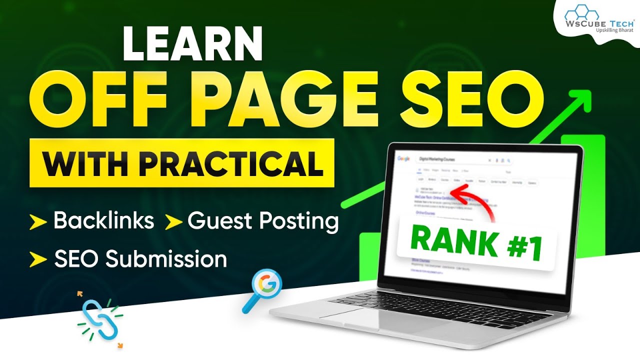 Learn OFF PAGE SEO with Practical: Backlinks, Link Building & Guest Posting [Full Tutorial 2025]
