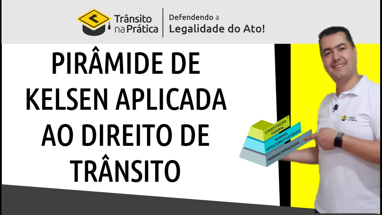 Você conhece a aplicação da Pirâmide de Kelsen no Direito de Trânsito? - Professor Ademir Santos
