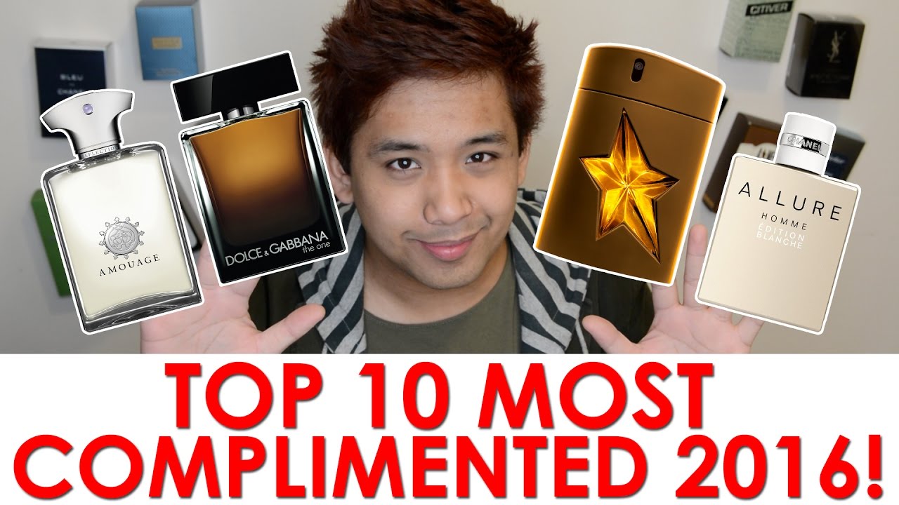 Top 10 Most Complimented Fragrances 2016!
