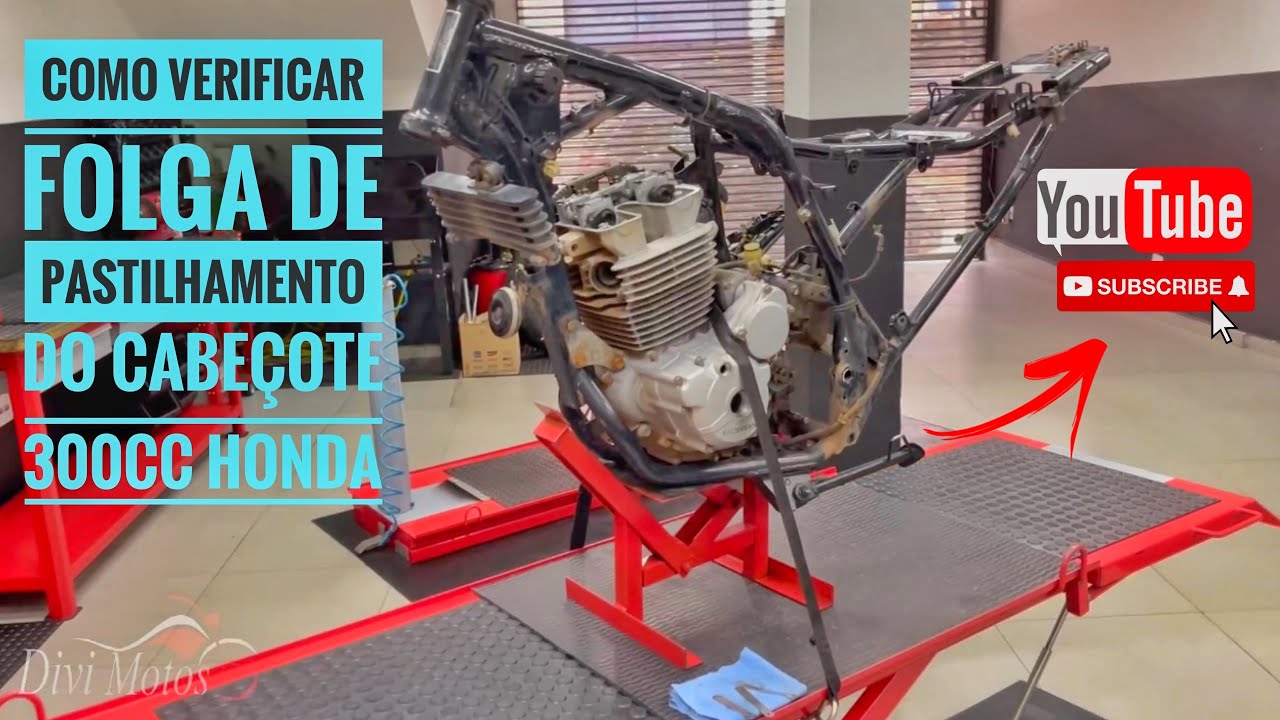 AULA DE COMO DESCOBRIR SE SUA MOTO PRECISA DE PASTILHAMENTO DE VÁLVULAS